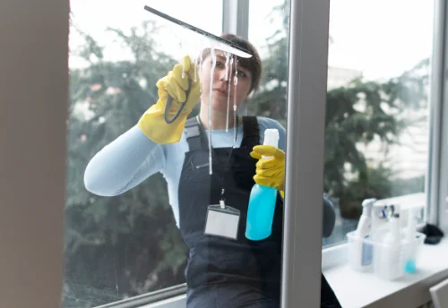 Nettoyage de vitres intérieures et extérieures à Vendeuvre